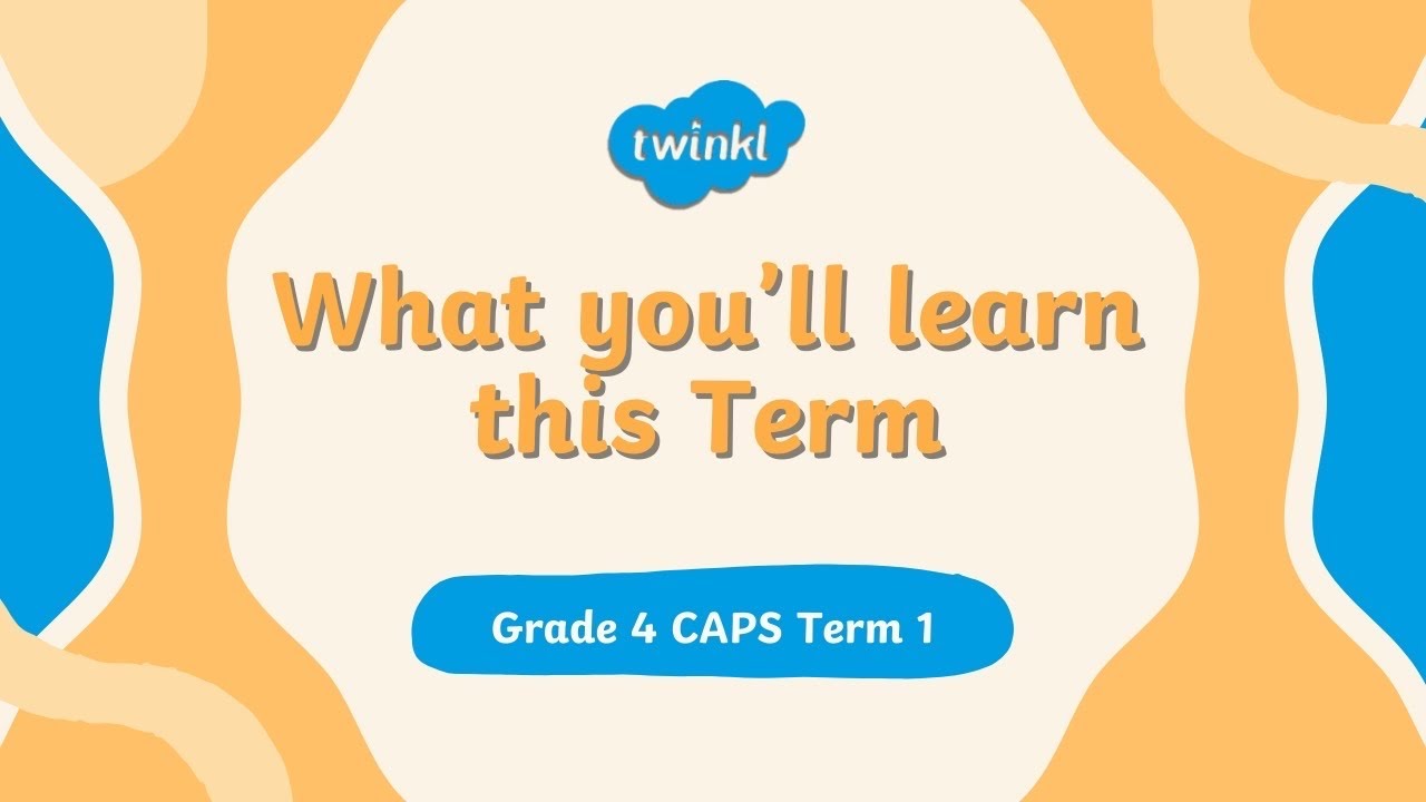 Учебная программа CAPS для 4 класса. Что мы будем изучать в 1 триместре.