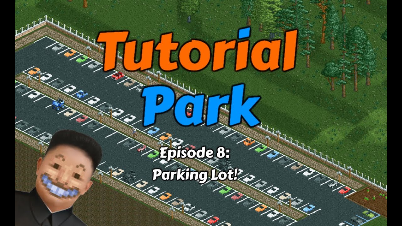 Parking Lot Tutorial! - OpenRCT2 Tutorial Park Episode 8