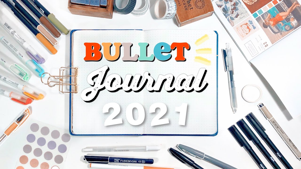 BULLET JOURNAL 2021🧺✨ || empieza uno desde cero, fácil y con tips