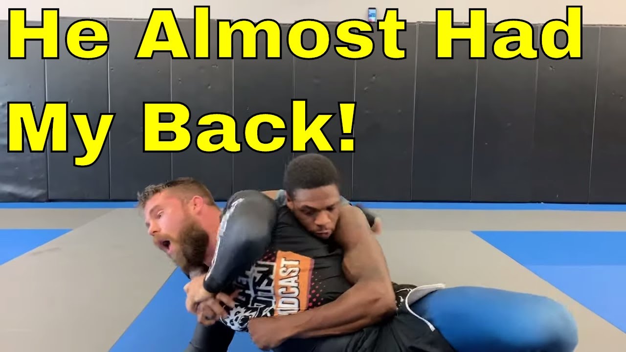 No Gi Rolling with 3 of My BJJ Purple Belts (Lots of Scrambles)