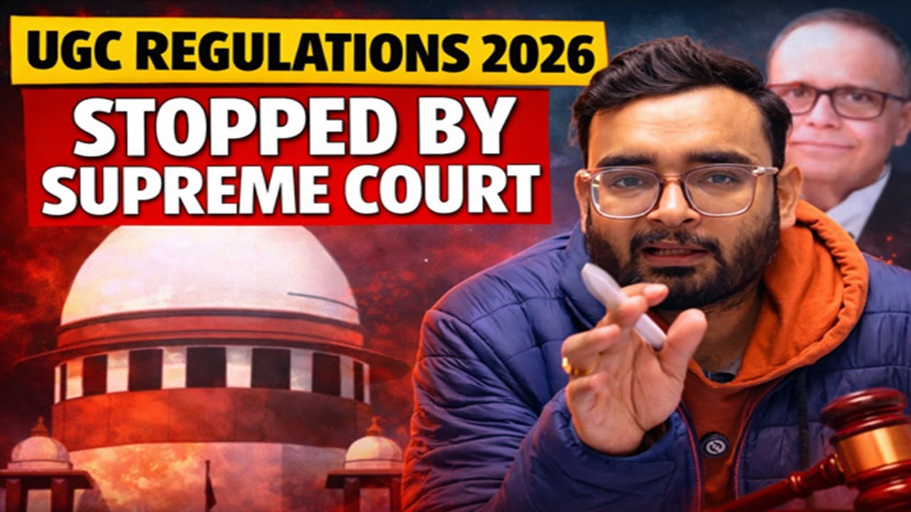 UGC Regulations Put in Abeyance by Supreme Court | BIG Education & UPSC Update Explained