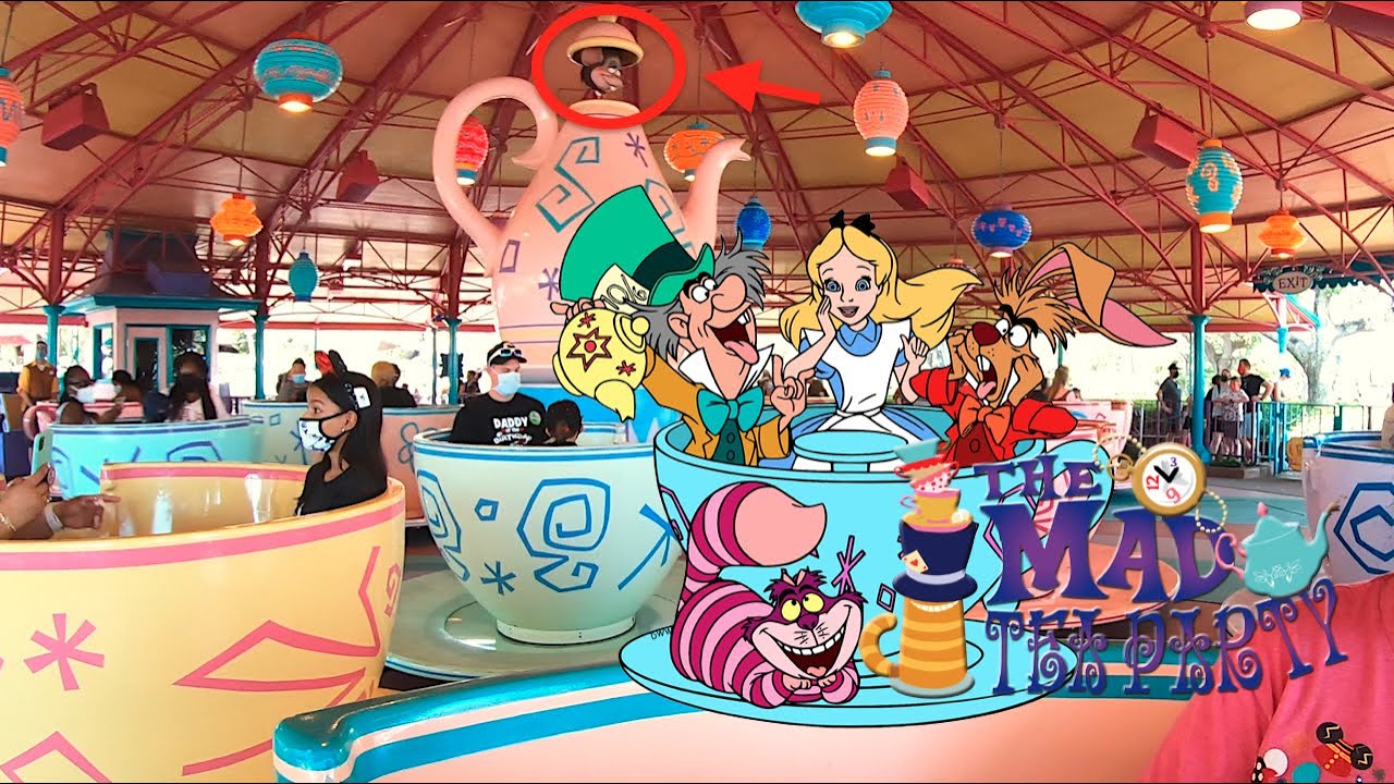 Mad Tea Party Full Ride in HD - Magic Kingdom Walt Disney World