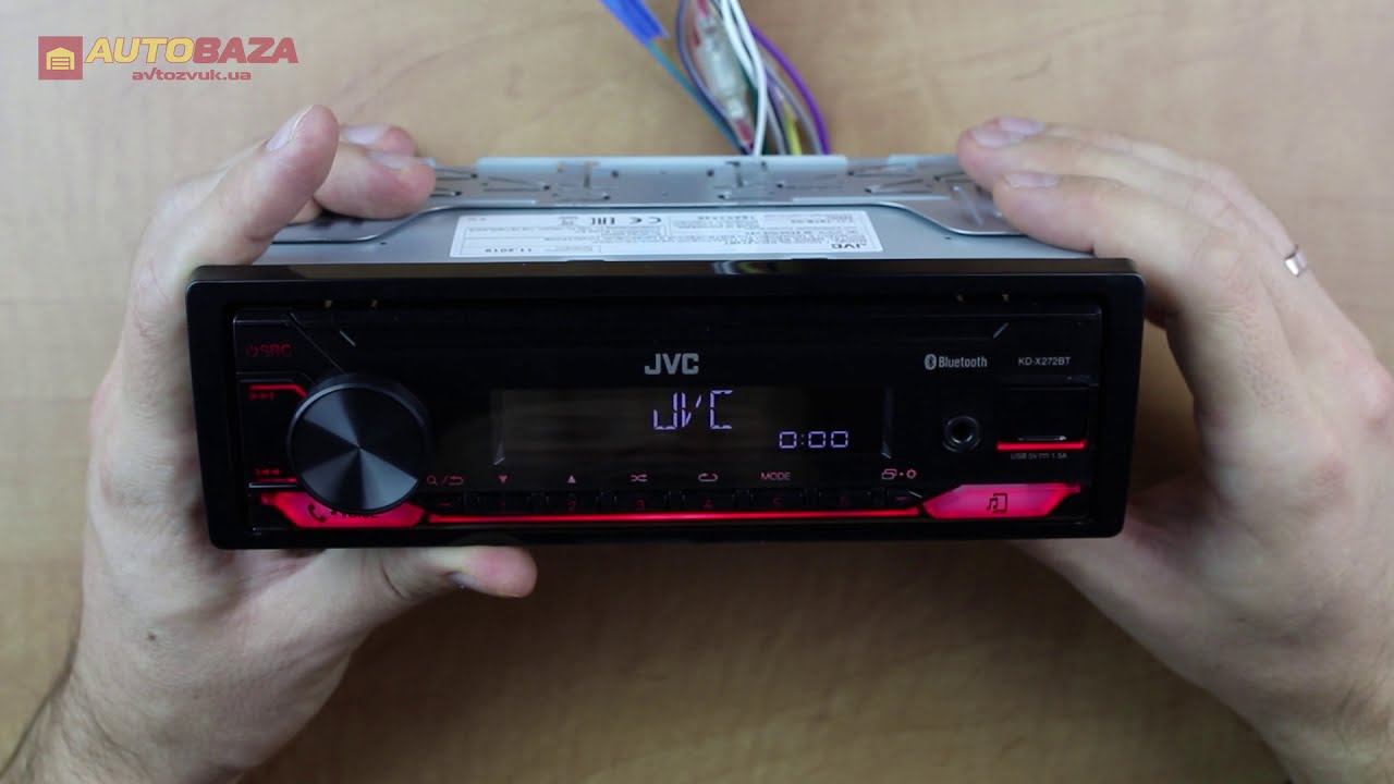 Автомагнитола JVC KD-X272BT