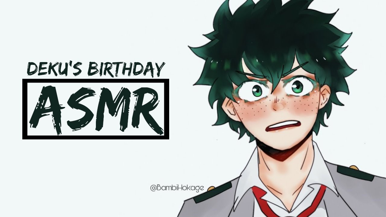 [ASMR] Giving Deku a present on his birthday | Izuku Midoriya x Listener (Audio)