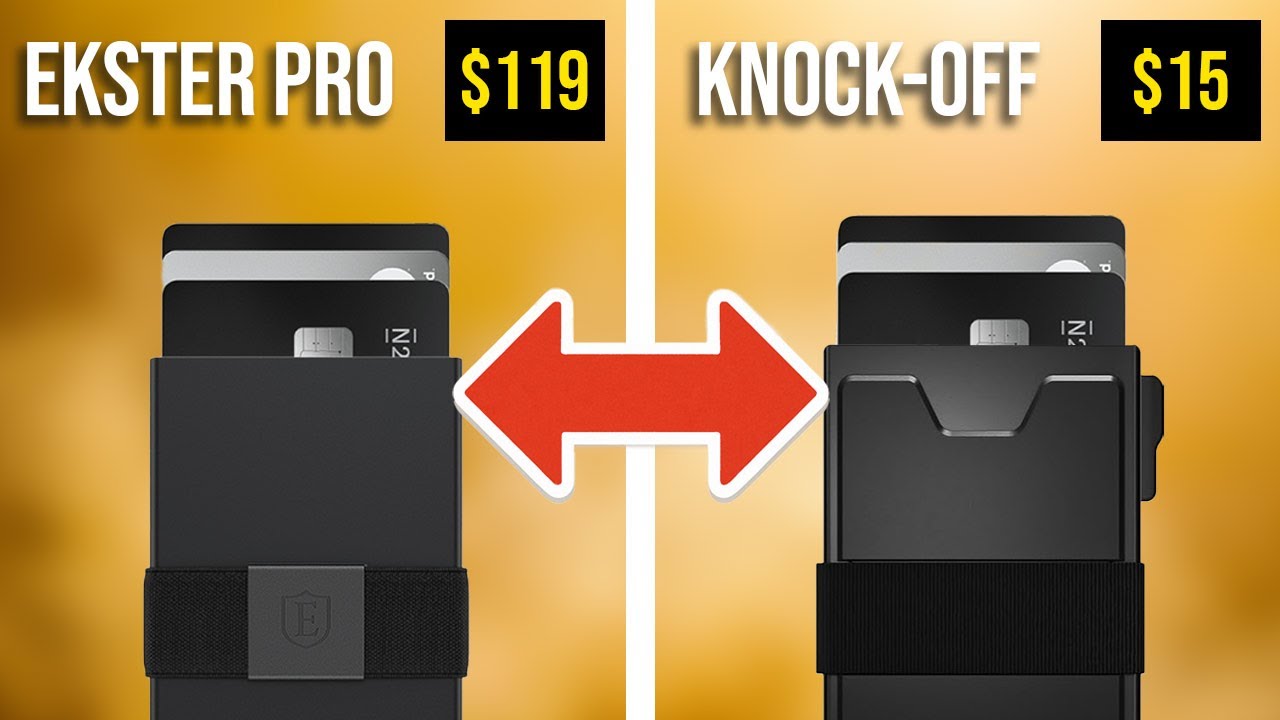 Ekster Wallet vs. Knock-Off: Which comes out on top?