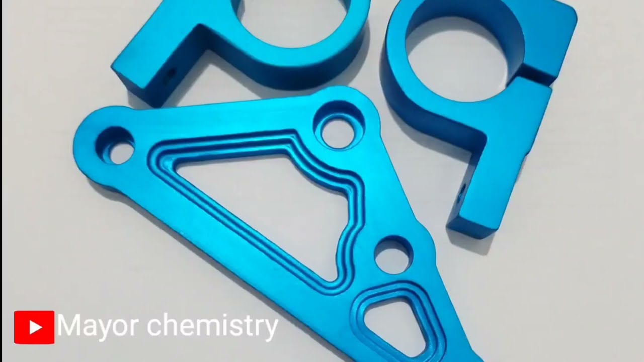 Tutorial Proses Anodize sekala kecil pada bahan Alumunium..