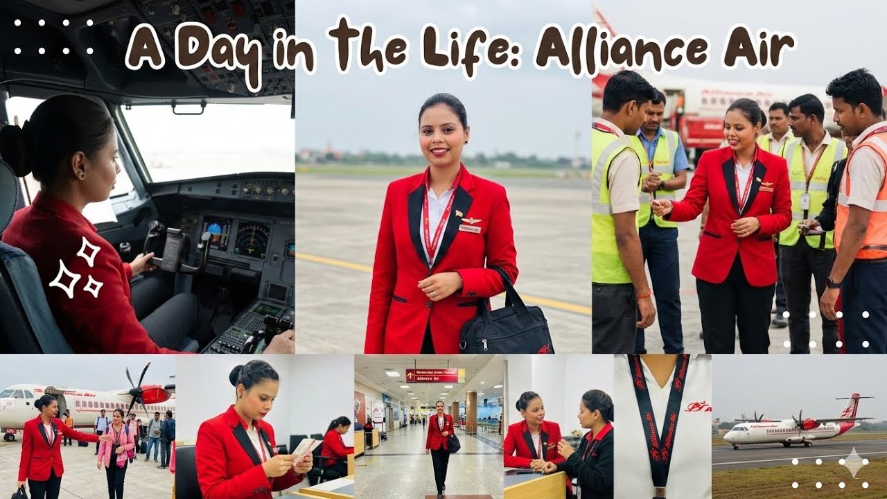 A day in alliance air 