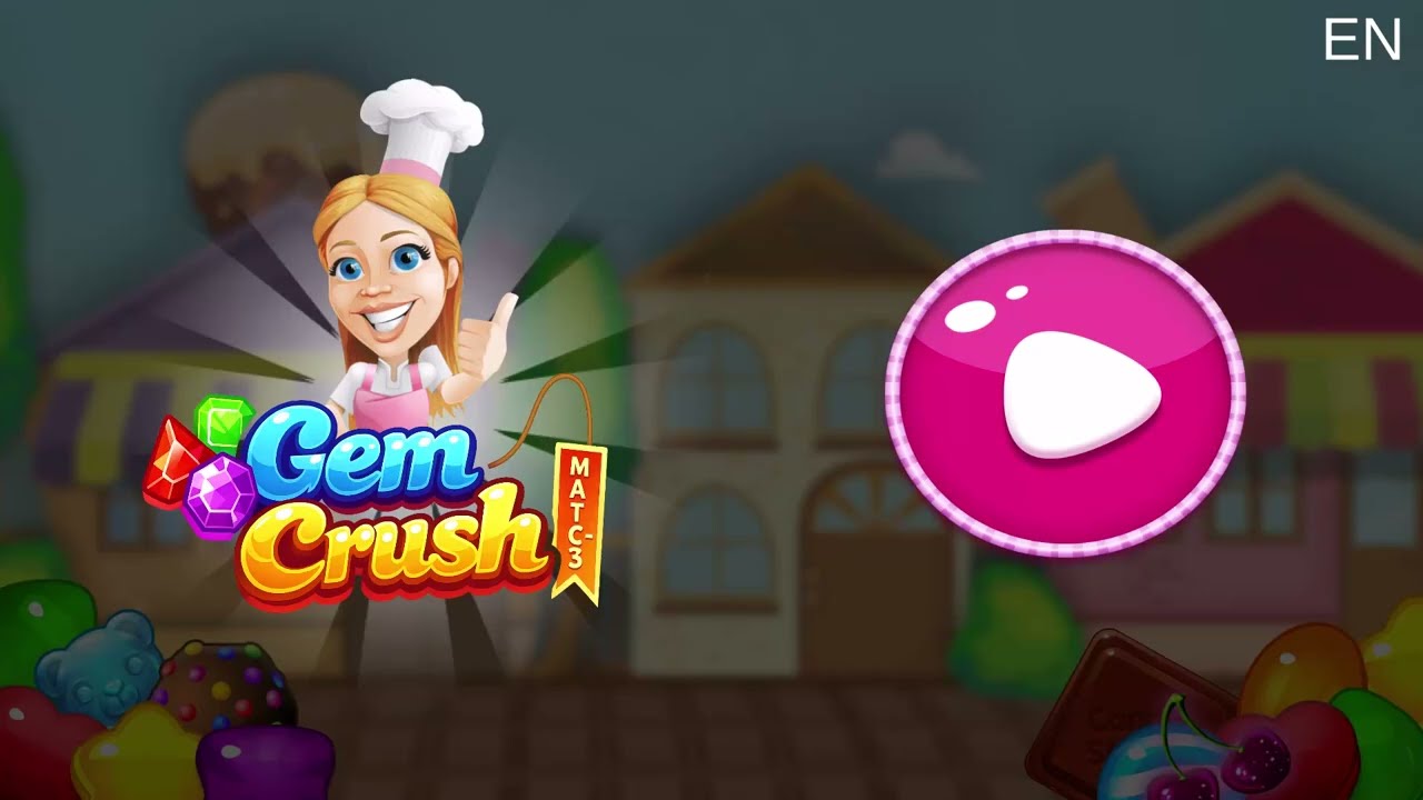 Gem Crush Match 3 - Trailer