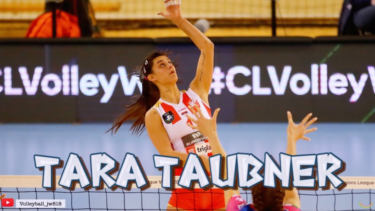 Tara Taubner | Serbia Opposite | Crvena Zvezda vs Igor Gorgonzola Novara | CEV Champion League 22/23