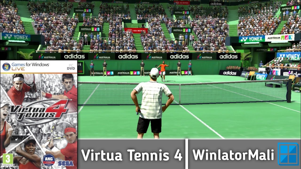 Virtua Tennis 4 On Winlator Mali | Gameplay