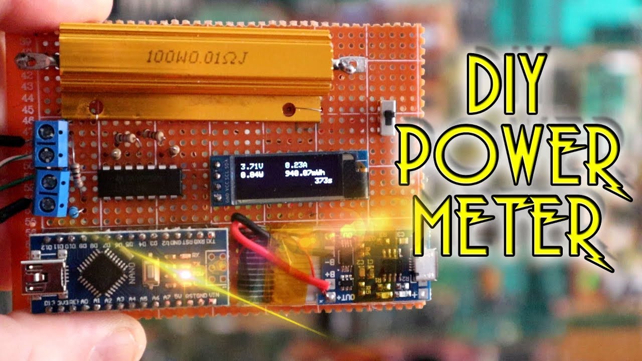 DIY Arduino power/energy meter