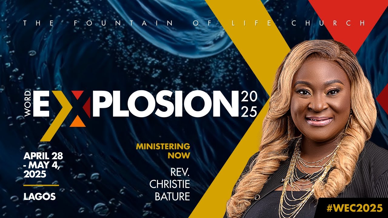 Fountain TV:  Overflowing Promises | Rev. Christie Bature | Day 2 #wec2025 #overflowing