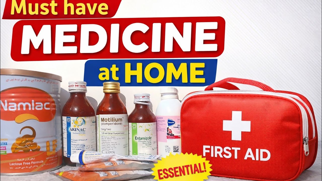ORS, Panadol, Motillium _kaab aur kyun dyny chahiye.Complete guide about life saving medicine 💊