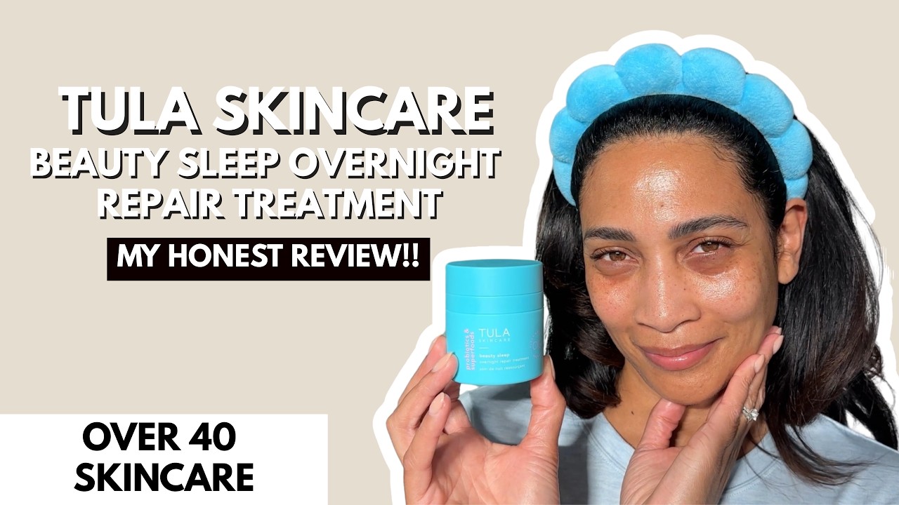 TULA Skincare Beauty Sleep Overnight Repair Treatment Product Review