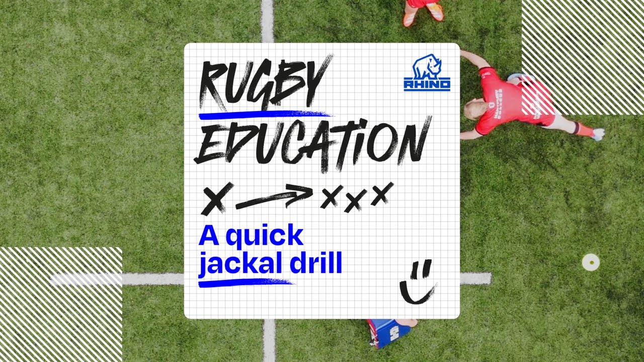 A quick rugby jackal drill