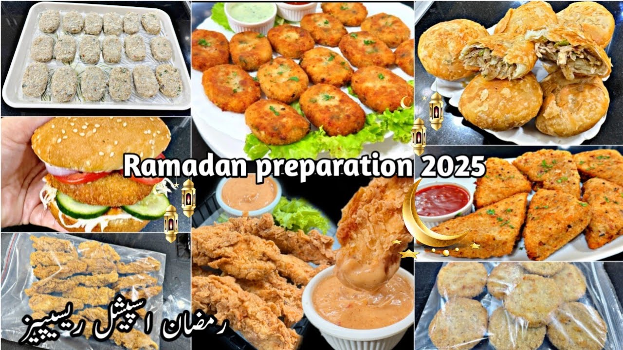 Ramadan Preparation 2025 😍 Top 5 Ramadan Special Recipes/Viral Recipes,Ramzan Special Recipes,