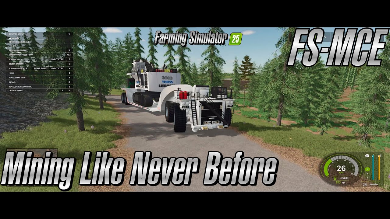 FS25 MCE | Давайте играть по-крупному | Новые модификации Liebherr 9800 | Komatsu 930E-5 | Liebhe...