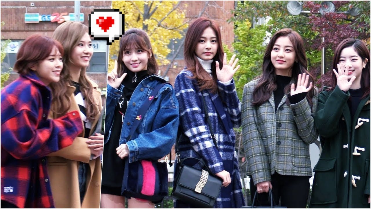 트와이스(TWICE), 아침부터 심쿵한 트둥이들 @뮤직뱅크 출근길 (On The Way to Music Bank)