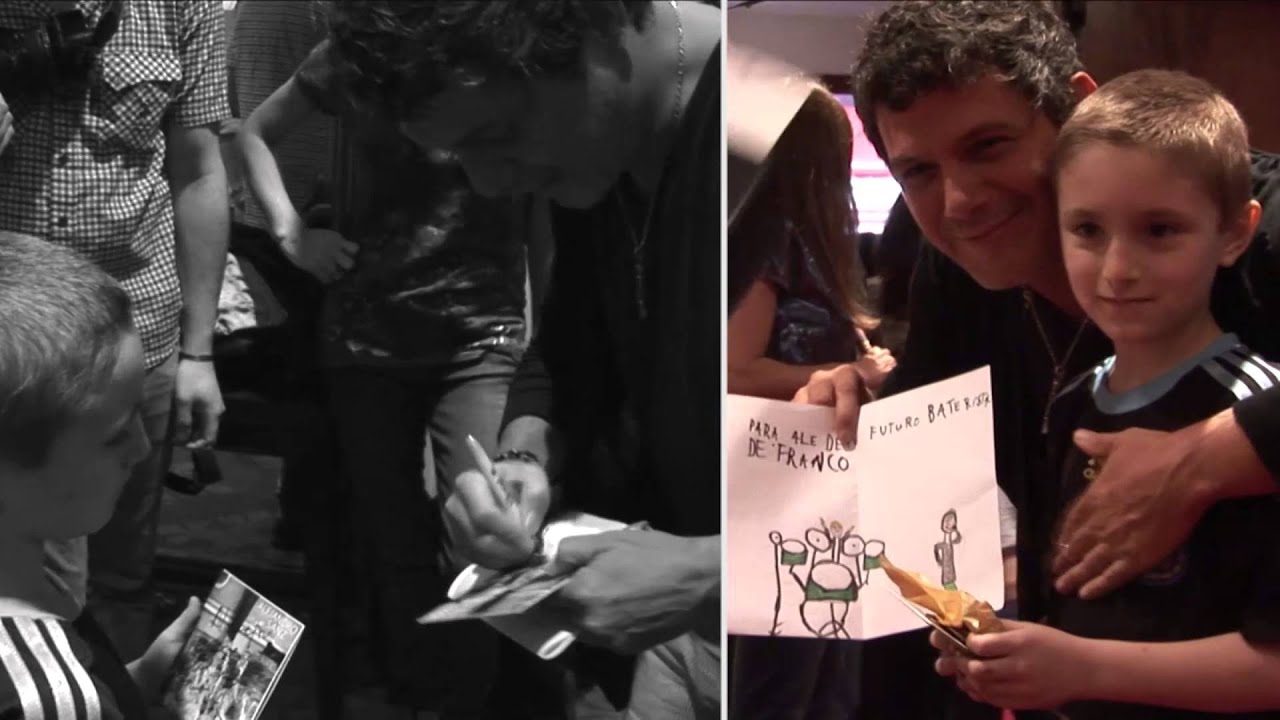 Alejandro Sanz Meet&Greets Argentina 2012
