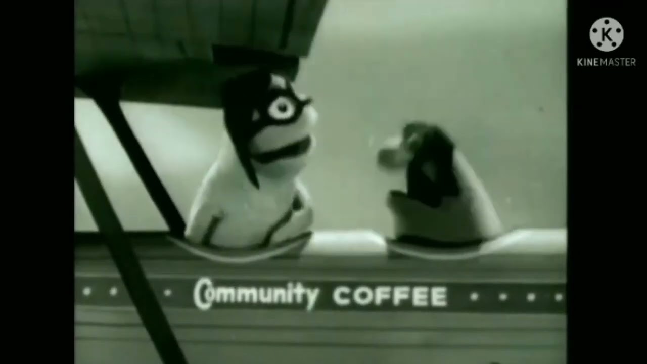 Community Coffee Biplane (1959 USA)