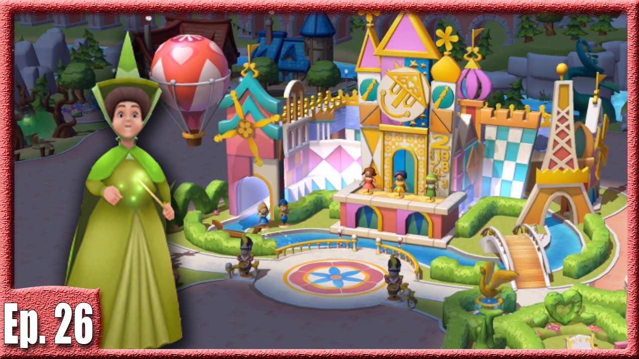 WELCOMING FAUNA AND UNLOCKING IT'S A SMALL WORLD! - Disney Magic Kingdoms Gameplay - Ep. 26