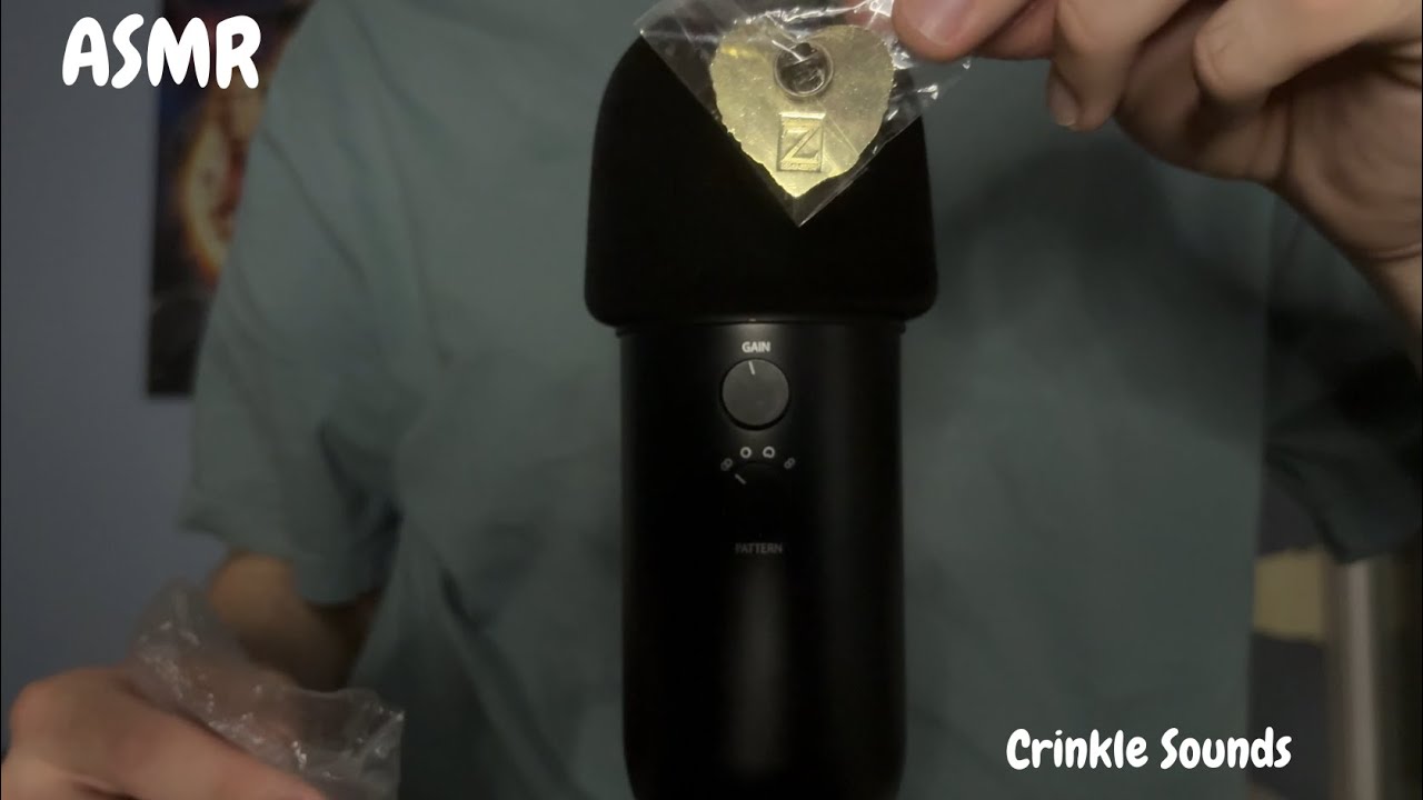 ASMR Crinkle Sounds No Talking