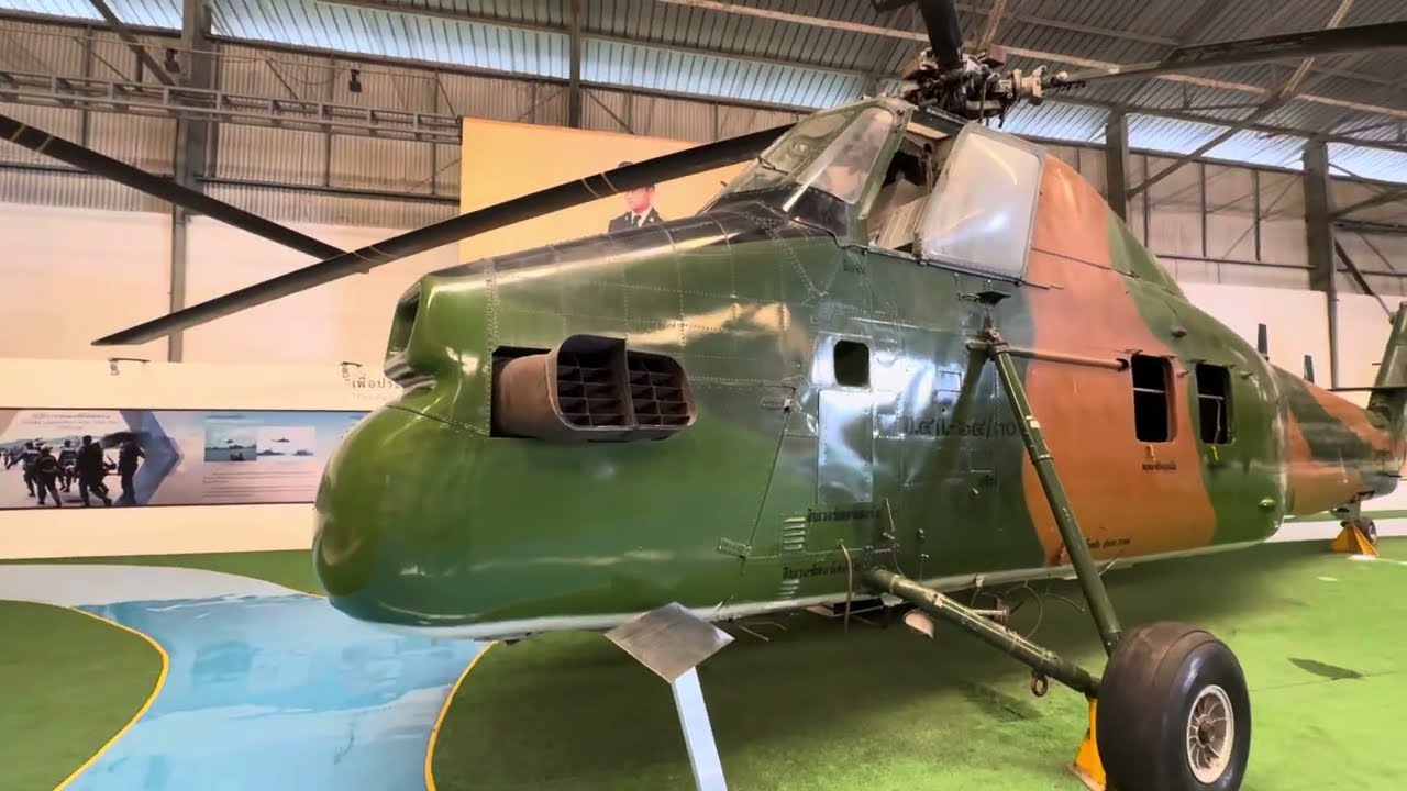 RTAF Sikorsky S-58T @ Royal Thai Air Force Museum | Bangkok Thailand
