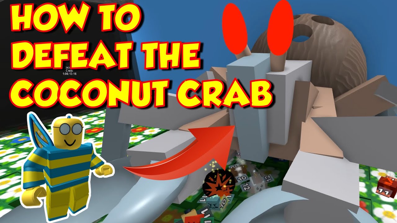 How to Defeat the Coconut Crab in Bee Swarm Simulator