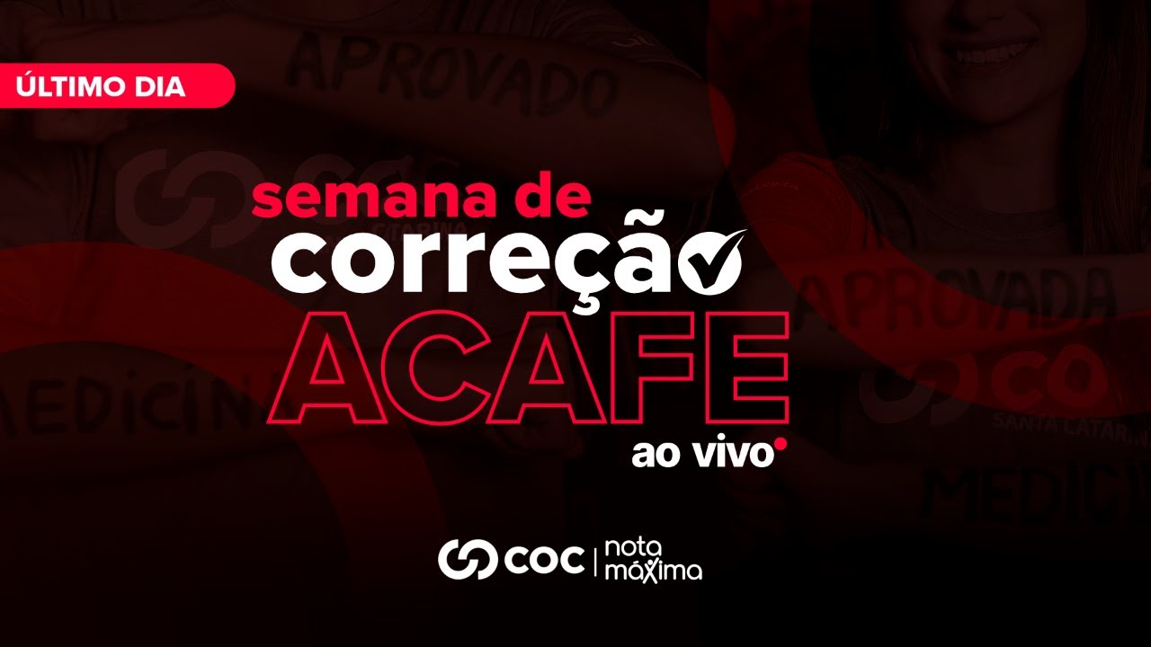 [3/3] Semana de correção ACAFE 2023/2