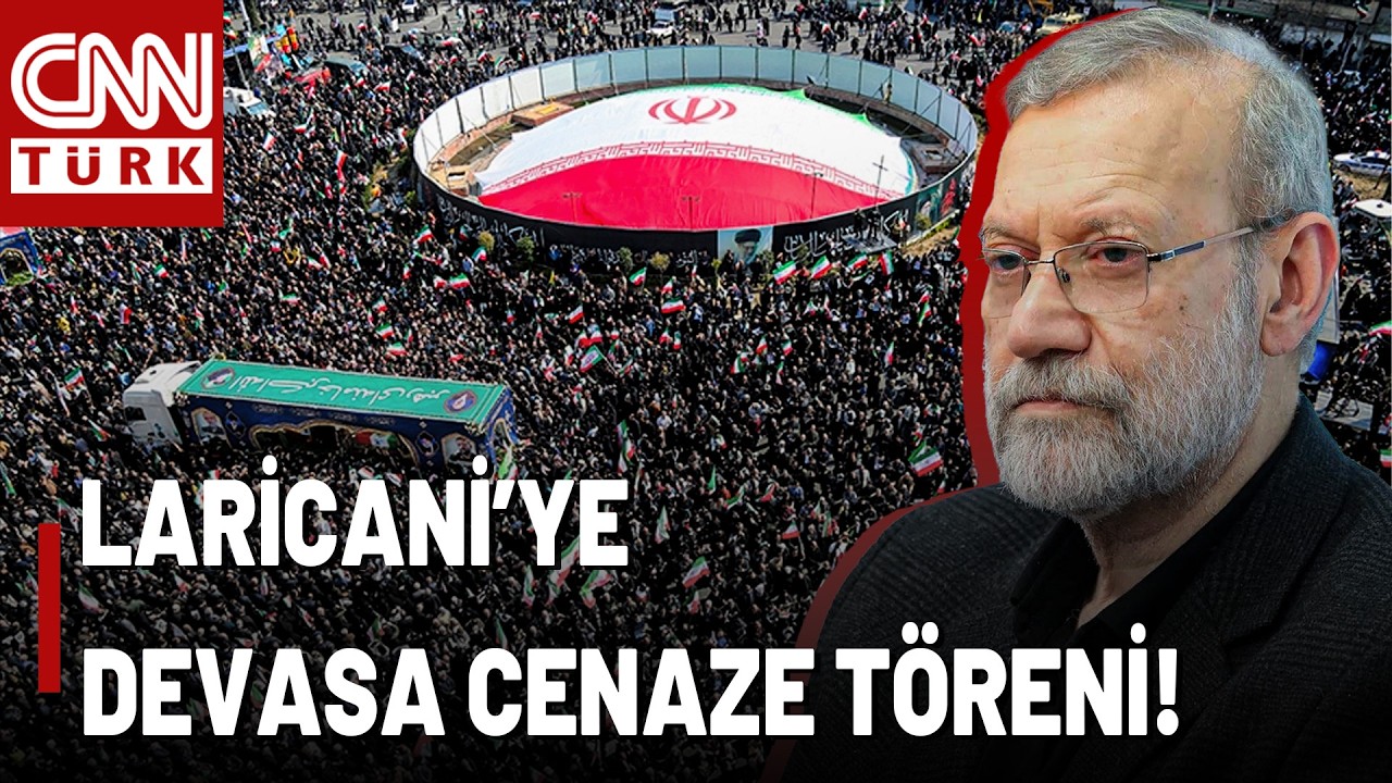 İranlılar Sokakta: Ali Laricani İçin Cenaze Töreni! İran Liderlerini Neden Koruyamıyor?