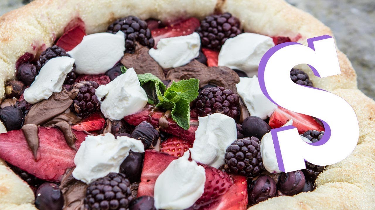 Chocolate Pizza Recipe | Sorted Food