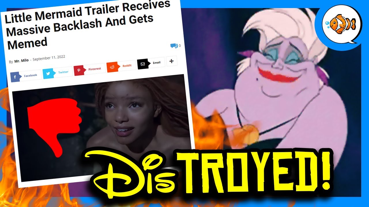 The Little Mermaid Trailer DESTROYED by Downvotes!