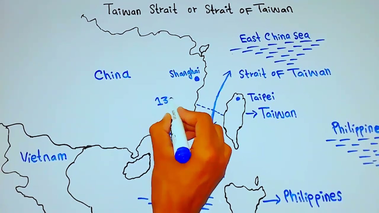 Where is the Taiwan Strait | Strait of Taiwan | Taiwan Strait map || 5min Knowledge