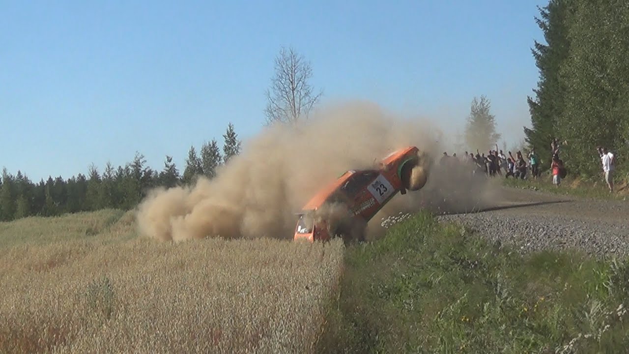 Tengtools ralli 2015 Kitee. F-Cup (crash & action)