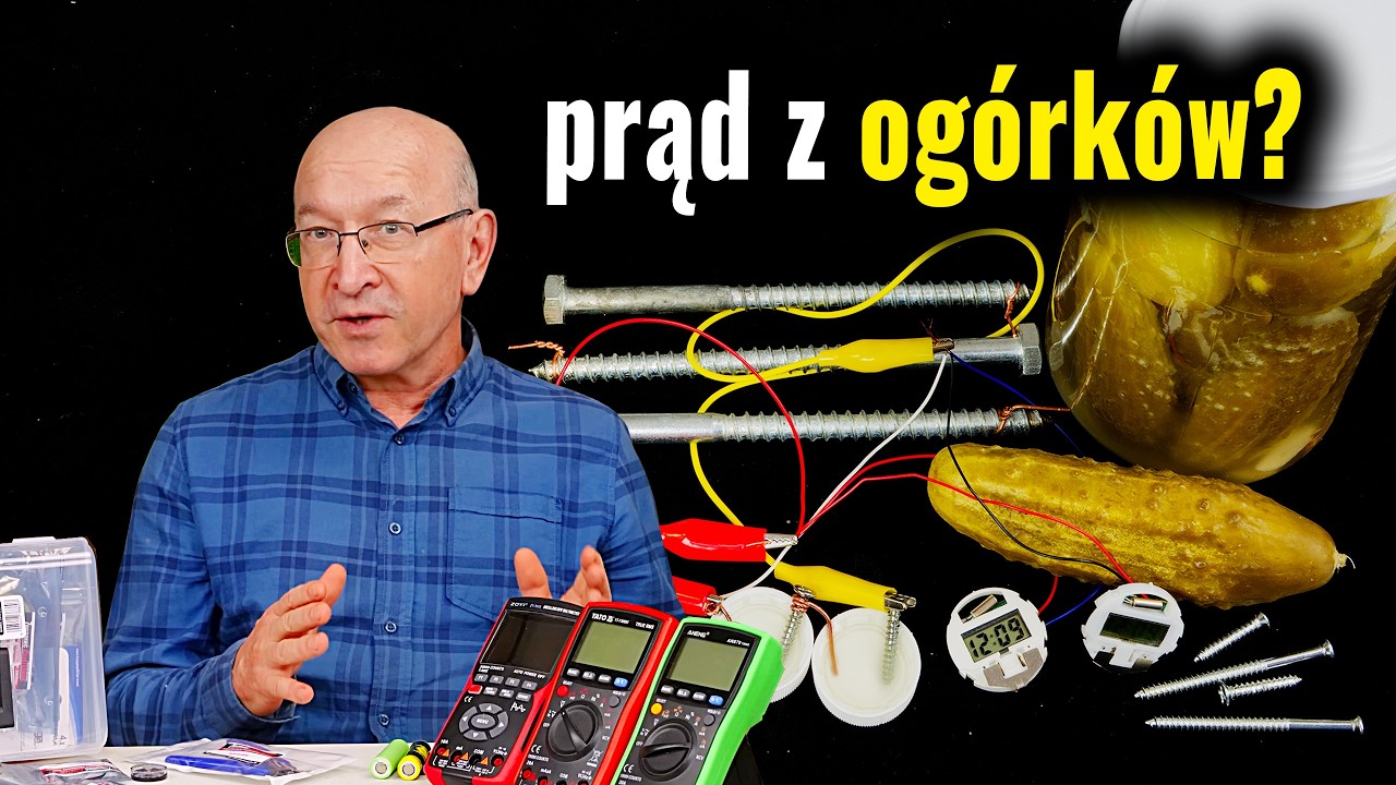 Jak zrobić BATERIĘ (ogniwa galwaniczne)?