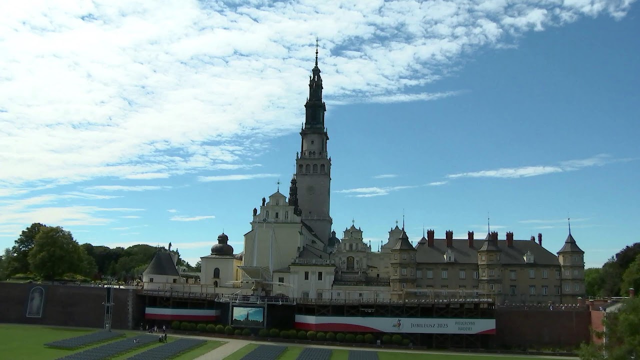 Wejście Pieszej Pielgrzymki Archidiecezji Gnieźnieńskiej, Jasna Góra 05.08.2025r. 12:00