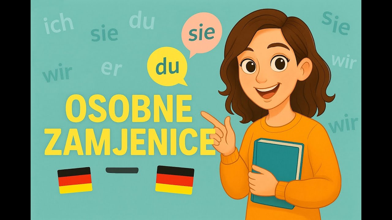 Njemačke osobne zamjenice – 9 Pronomena u Nominativu | Deutsch A1 Lekcija