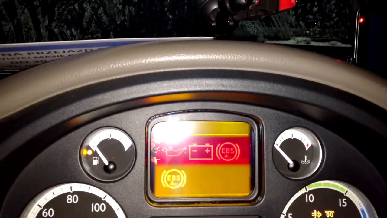 DAF XF 105.460 COLD START -22,5*C