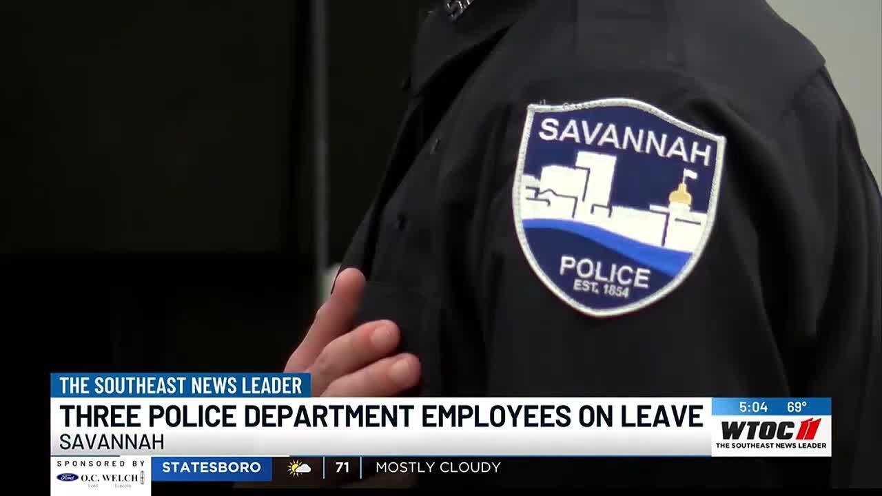 3 Savannah Police officers placed on paid administrative leave