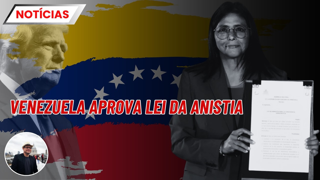 🔴AO VIVO: DELCY RODRÍGUEZ PROMULGOU na noite de quinta (19) a LEI de ANISTIA GERAL