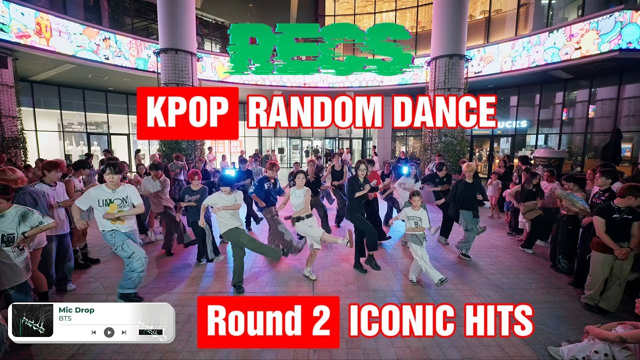 [KPOP RANDOM DANCE IN PUBLIC] ROUND 2: ICONIC  HITS | reCs KPOP RANDOM DANCE IN PUBLIC