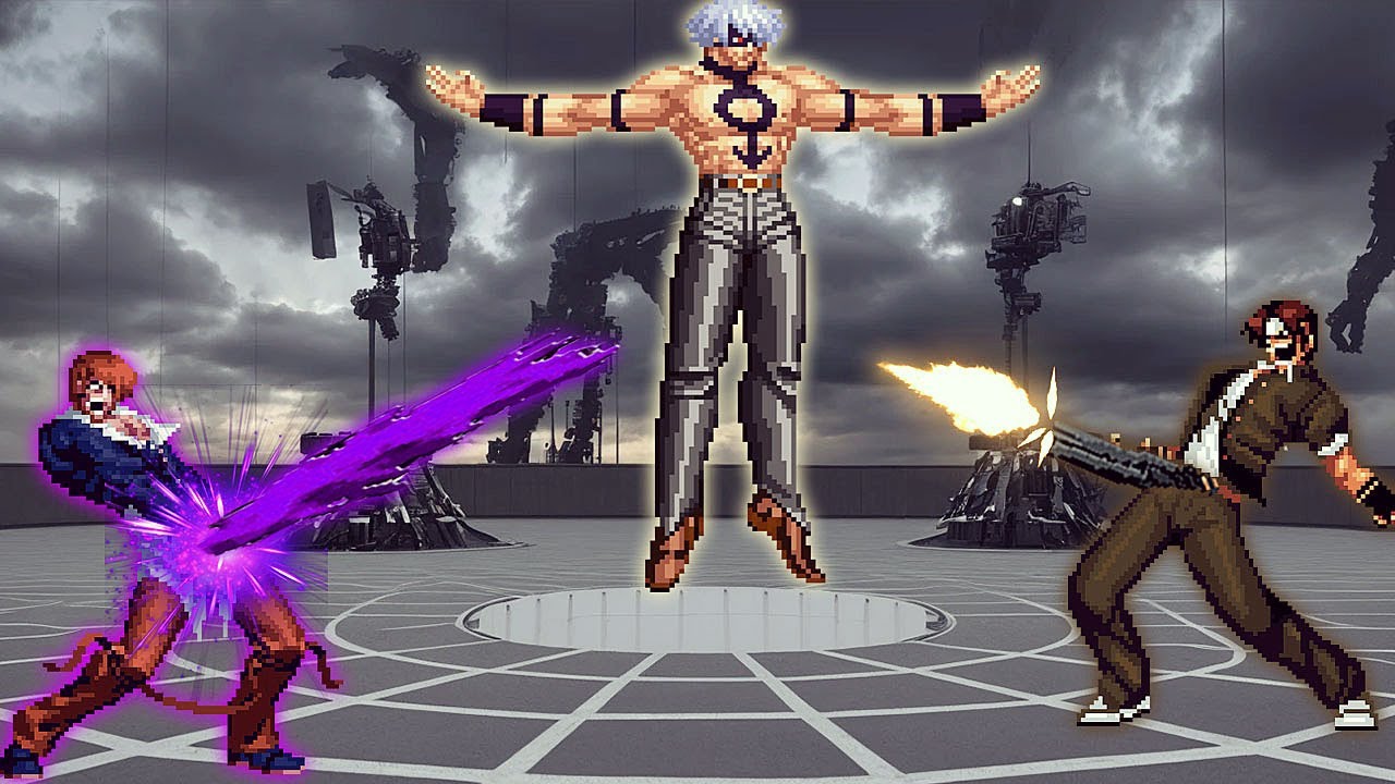 [KOF Mugen] SB Kyo, Iori Team Vs Nest Bosses, Orochi Tean