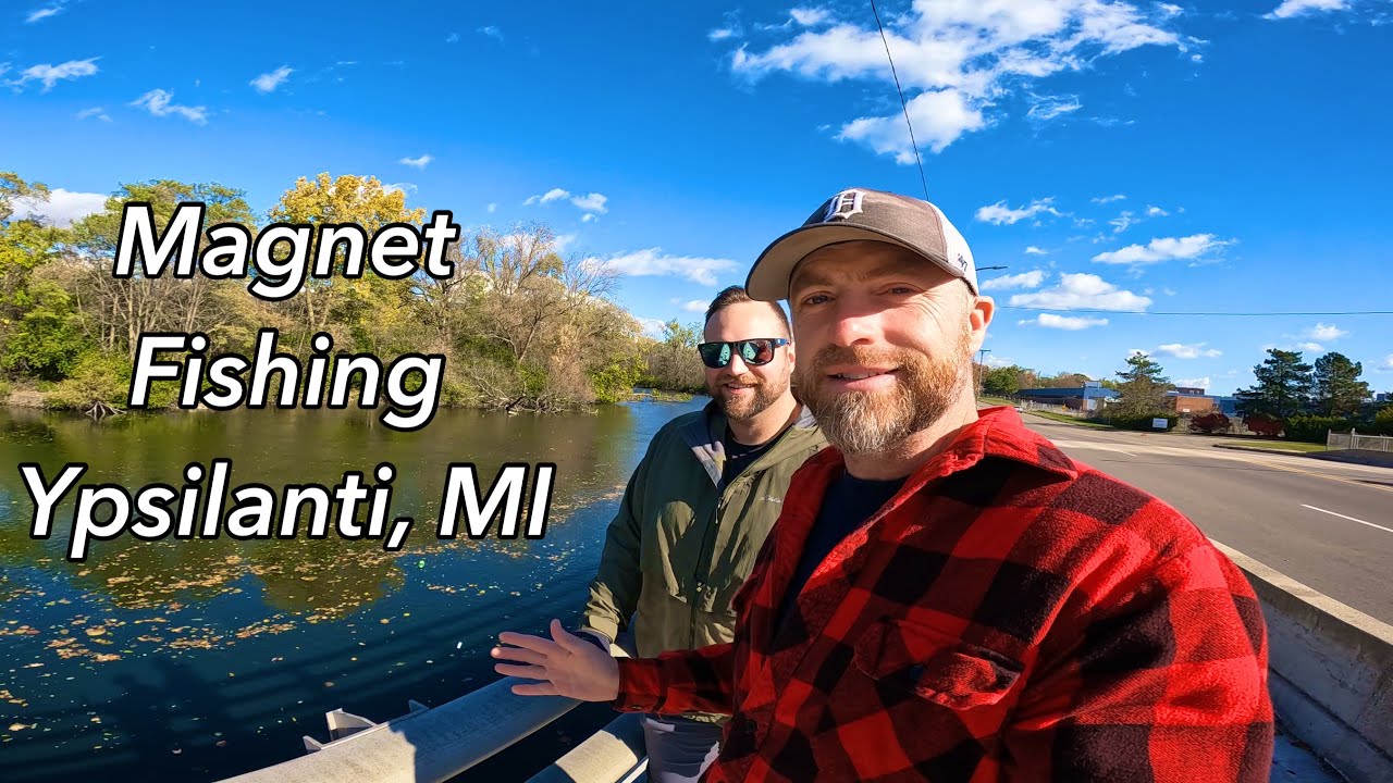 Magnet Fishing In Ypsilanti, Michigan!