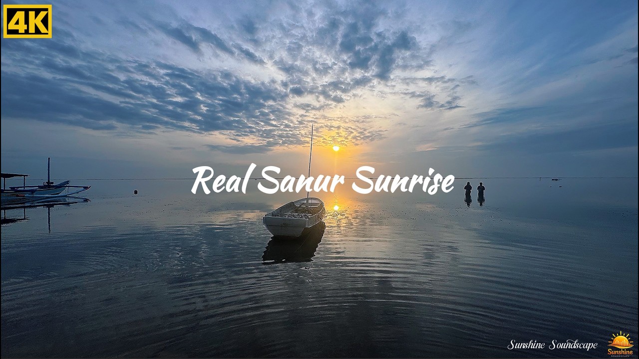 Real Sanur Sunrise Calm | Peaceful Bali Morning for Reset