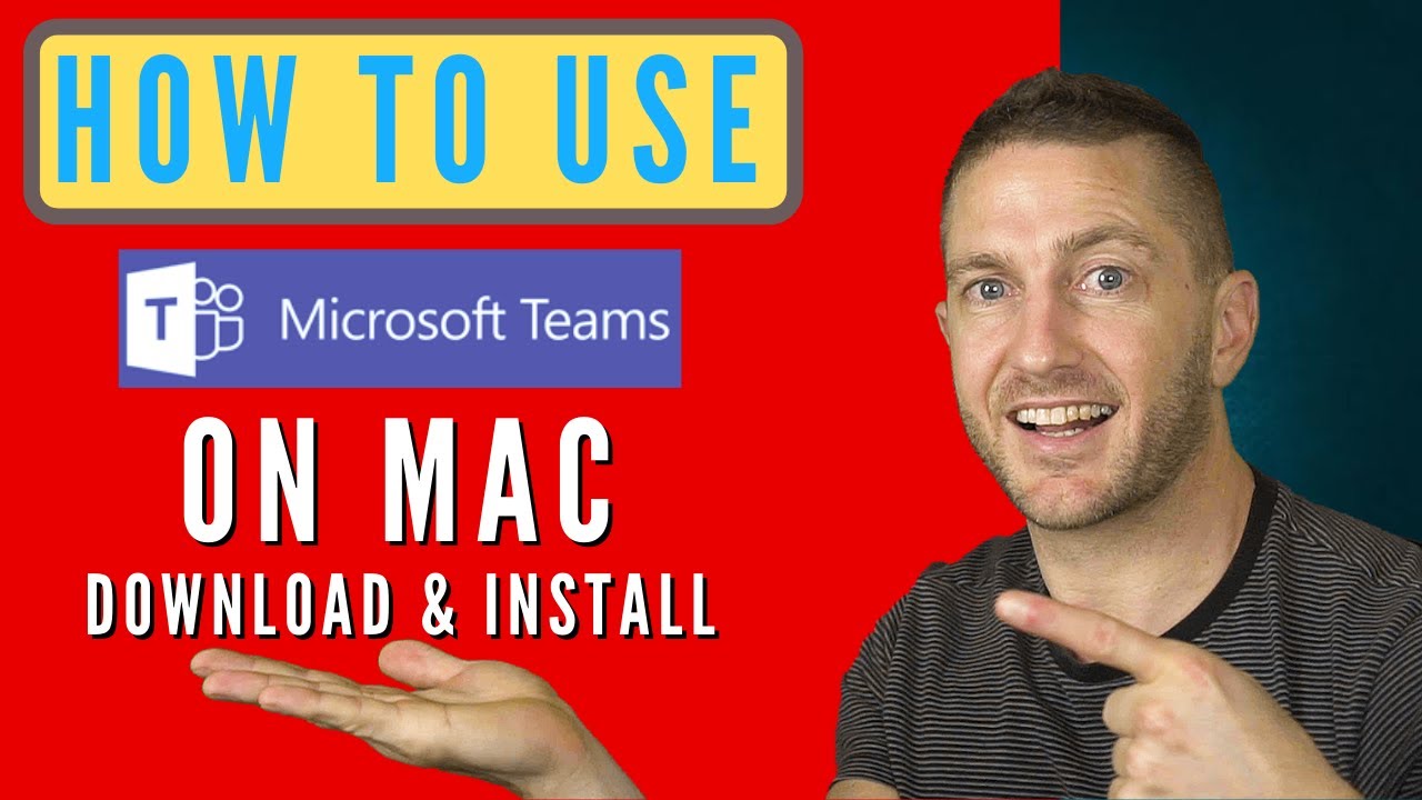 How to Use Microsoft Teams on a Mac | Download, Install & Join Meeting | 2020 | Tutorial