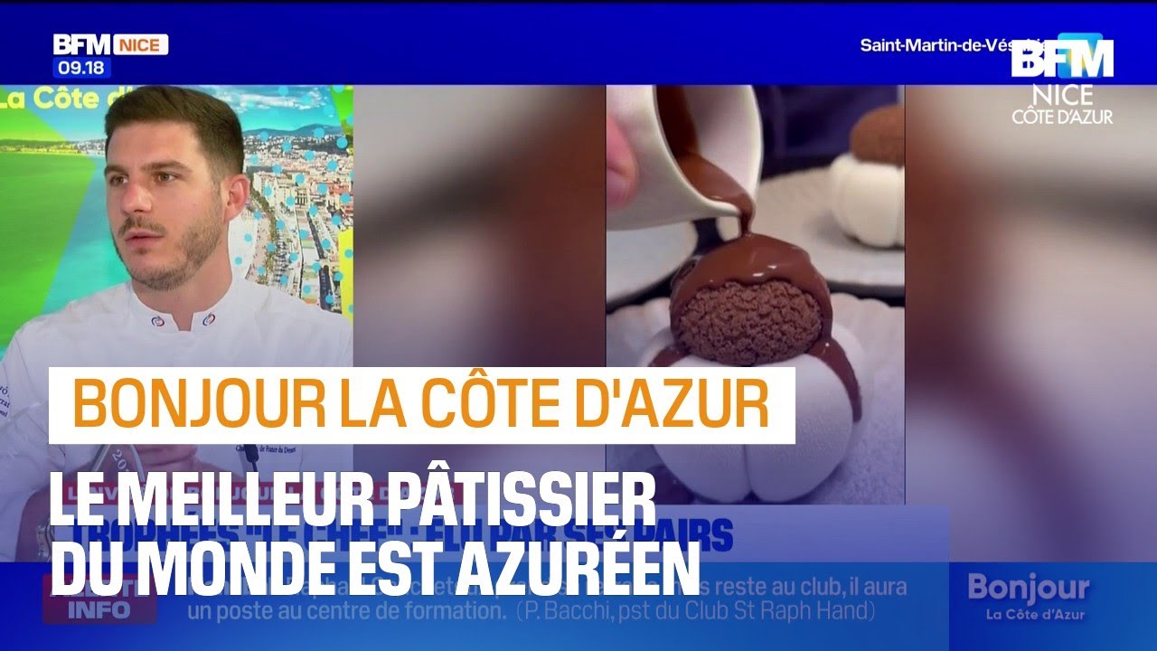 Pierre-Jean Quinonero sacré pâtissier de l'année 2024