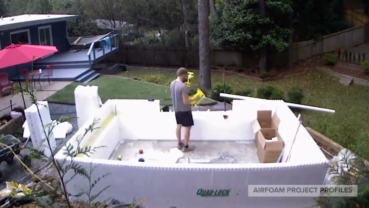 ICF Swim Spa Build by Cooper Carter