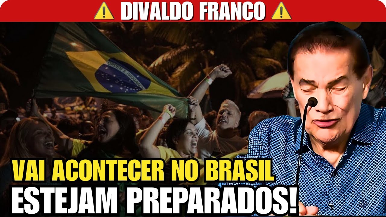 VAI ACONTECER NO BRASIL | DIVALDO FRANCO | PALESTRA ESPIRITA