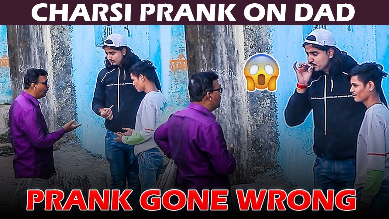 CHARSI PRANK ON DAD | ADARSH SHUKLA | EPIC REACTION
