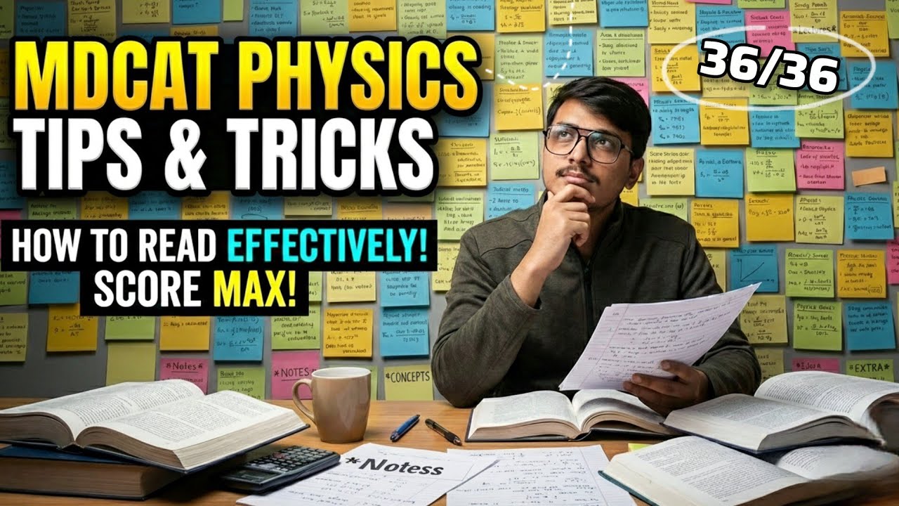 Struggling from MDCAT Physics! Follow these techniques | Mdcat Physics 